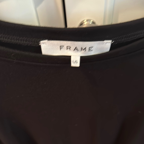 Frame Black Puff-Sleeve Blouse - Picture 2 of 4